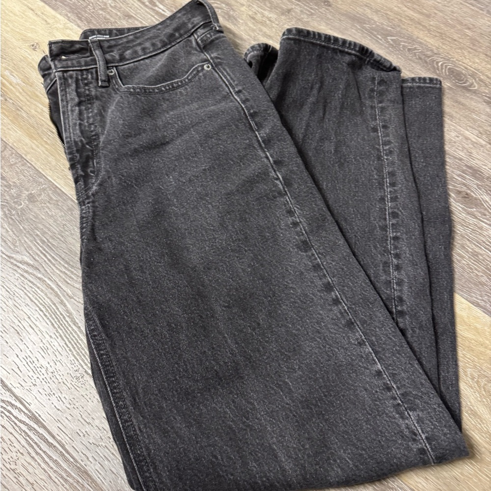 Old Navy Women's Distressed Black Flare & Wide Leg Jeans